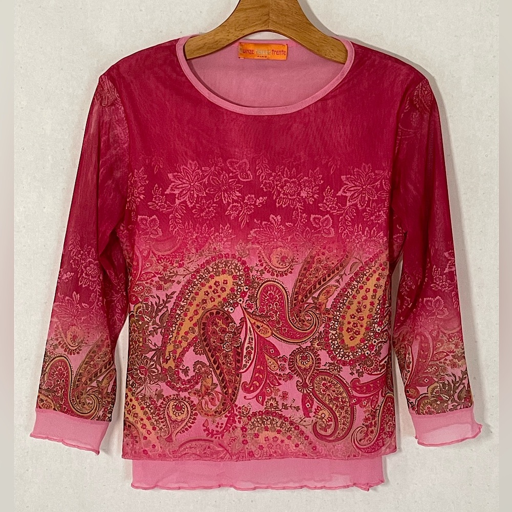 Parisian Graphic Y2K Top